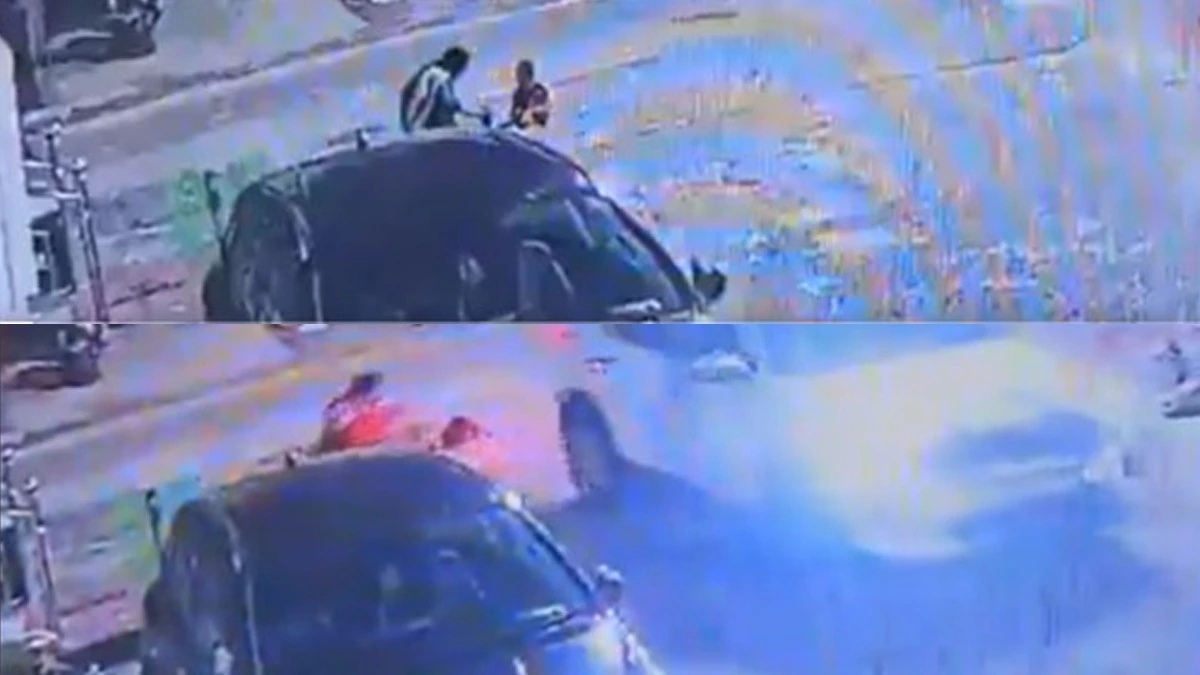Noida: माँ के साथ खेल रही थी मासूम बच्ची, पीछे से चढ़ा डाली कार, Viral Video