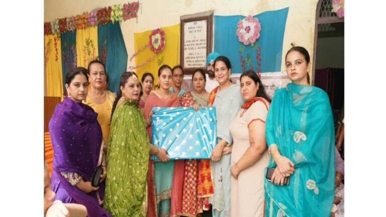 Majri गांव में मनाया गया तीज का त्योहार, पंजाबी संस्कृति को दिया बढ़ावा