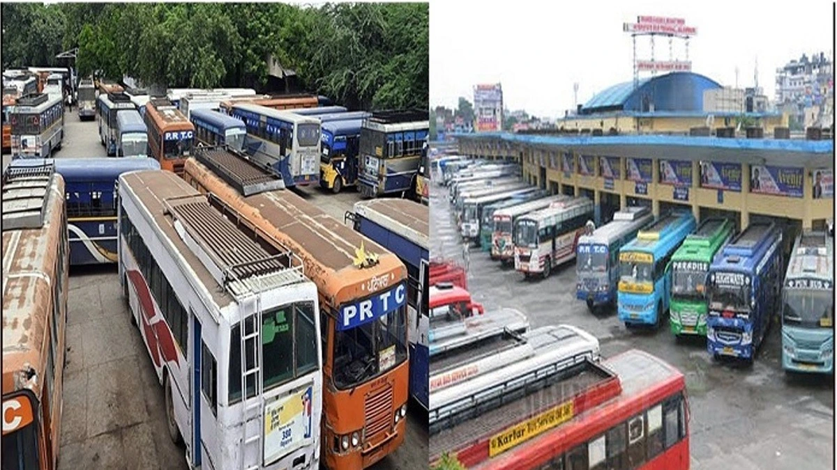 Punjab रोडवेज यूनियन की बड़ी घोषणा: कल दो घंटे बंद रहेंगे बस स्टैंड।