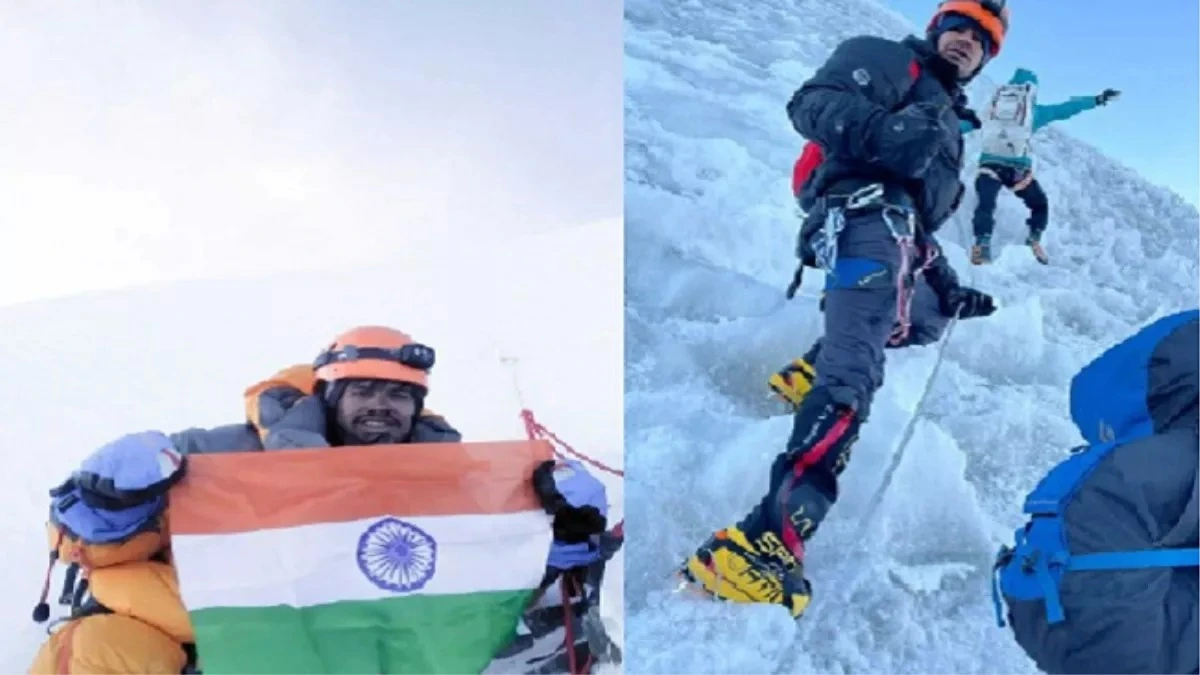 Haryana के छोरे ने रचा इतिहास, पर्वतारोही नरेंद्र कुमार ने 12 दिन में माऊंट अन्नपूर्णा पर फहराया तिरंगा।