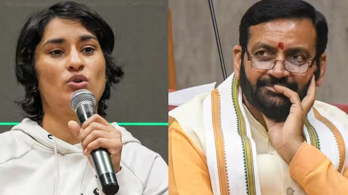 Haryana: CM नायब सिंह सैनी का बड़ा बयान, ‘विनेश फोगाट हमारी हीरो’ ।