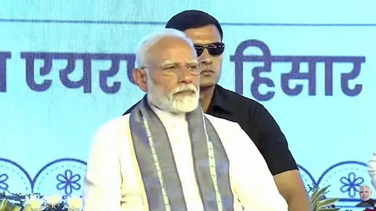 Haryana को मिली पहली एयर कनेक्टिविटी: PM मोदी ने हिसार-अयोध्या फ्लाइट को दिखाई हरी झंडी, अंबेडकर जयंती पर दलितों को ‘दूसरी दिवाली’ बताया।