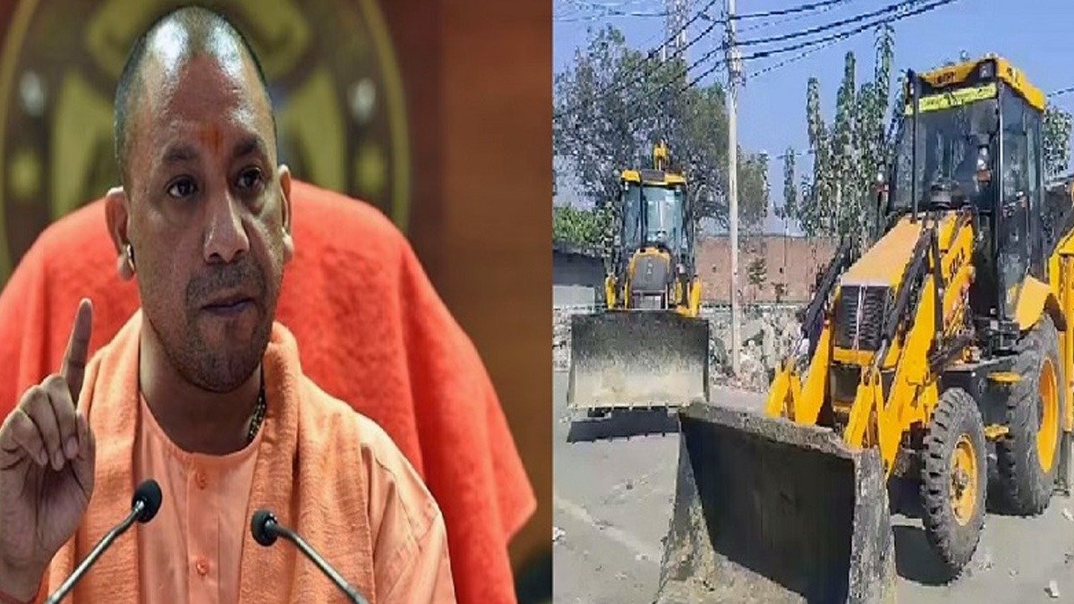 UP: नेपाल सीमा पर योगी सरकार का कड़ा कदम, अवैध मदरसों पर चला बुलडोजर; बहराइच में 89 अवैध कब्जे हटाए।