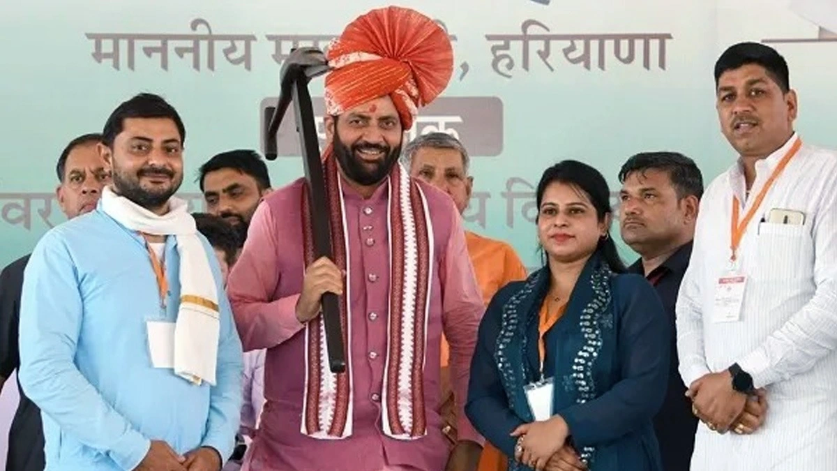 महेंद्रगढ़ को 152 करोड़ की विकास सौगात, CM नायब सैनी बोले – वादों के अनुसार कर रहे हैं काम।