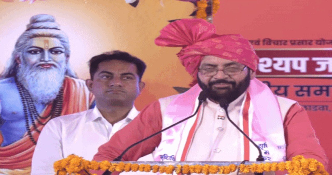 कुरुक्षेत्र में महर्षि कश्यप जयंती समारोह में पहुंचे CM सैनी, कश्यप समाज के लिए किए कई बड़े ऐलान।