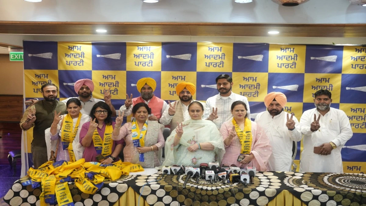 Ludhiana West में Aam Aadmi Party को बड़ी मजबूती, Congress – Akali Dal के कई नेता हुए शामिल