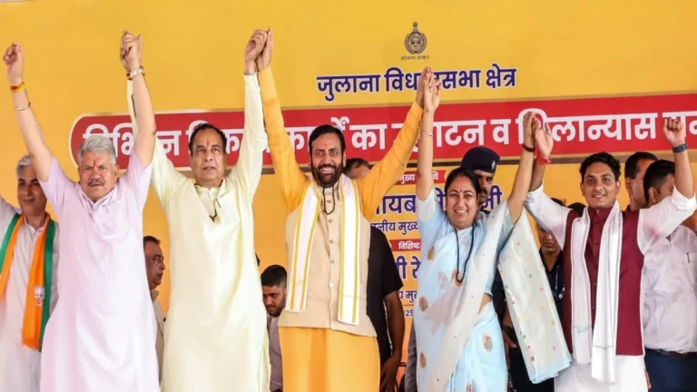 Haryana में मनाया गया Delhi की CM बहन Rekha Gupta का Birthday, 8 Development Projects का Inauguration