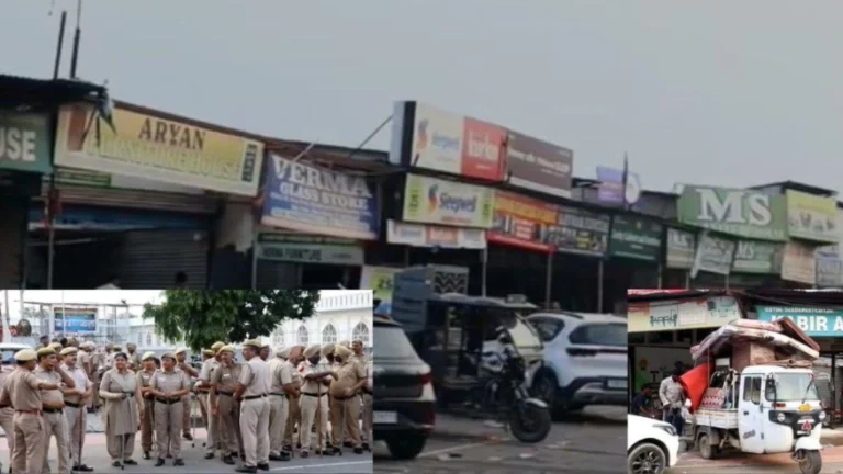 Chandigarh Furniture Market पर चला प्रशासन का Bulldozers, भारी Police बल तैनात, Road किया गया बंद