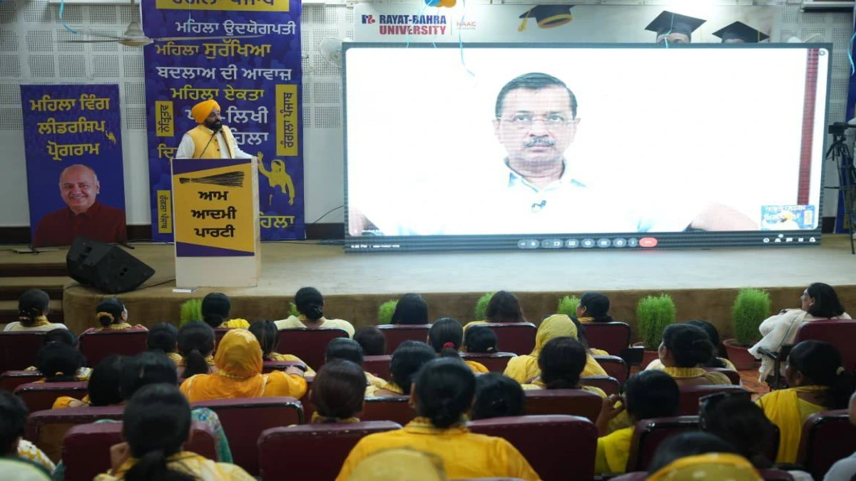 Aam Aadmi Party का “Women’s Wing Leadership Training” Program: महिलाएं बनें Empowering Leaders