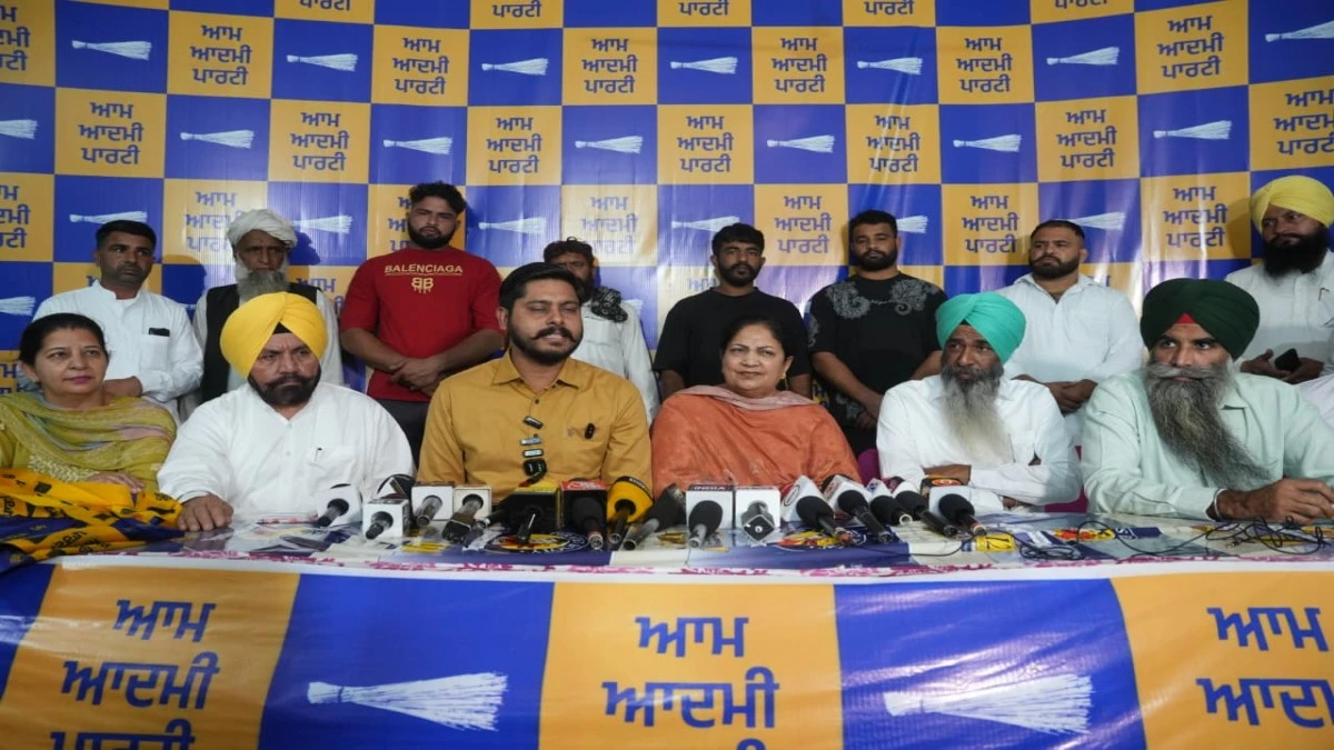 Tarn Taran में AAP का कारवां हुआ और बड़ा — गुज्जर भाईचारे के कई Prominent Leaders पार्टी में शामिल, Sherry Kalsi बोले “अब Constituency का Development रुकने वाला नहीं”