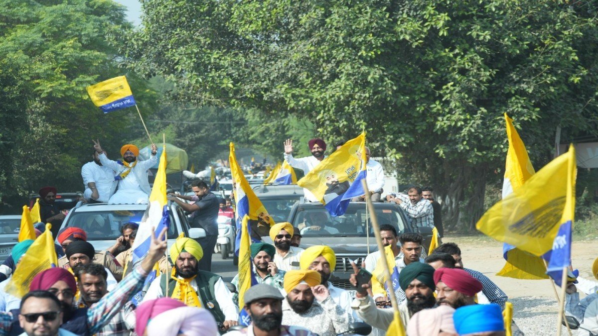 Tarn Taran में APP के Mega Road Show में उमड़ा युवाओं का सैलाब, Harmeet Sandhu की जीत तय