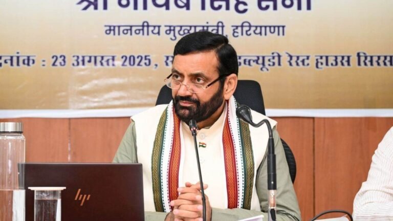 हरियाणा के सैनी ने पंजाब बाढ़ राहत और आम आदमी पार्टी के मुआवजे पर सवाल उठाए