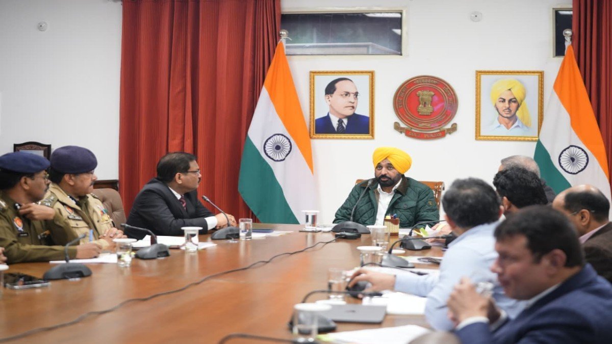 CM भगवंत सिंह मान द्वारा ‘युद्ध नशों विरुद्ध’ के दूसरे चरण की प्रगति की समीक्षा; कहा—यह चरण नशों के खतरे की जड़ पर बड़ा प्रहार करेगा