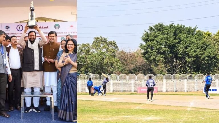 CM नायब सिंह सैनी ने किया नेशनल मेंस ब्लाइंड क्रिकेट टूर्नामेंट का उद्घाटन, 29 राज्यों की टीमें ले रही हैं हिस्सा