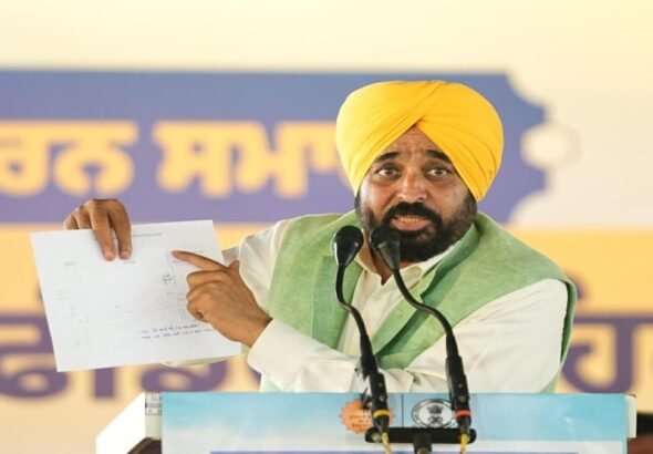 CM भगवंत सिंह मान ने किसानों को दिया बड़ा तोहफ़ा, मालवा क्षेत्र के चार ज़िलों तक पहुँचा नहर का पानी