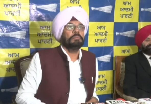 अमृतसर में AAP प्रवक्ता धालीवाल ने विपक्ष पर साधा निशाना:बोले- मोगा की रैली ऐतिहासिक, नशे के खिलाफ दूसरे चरण की शुरुआत