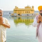 अदालत द्वारा ईमानदारी साबित होने के बाद अरविंद केजरीवाल ने CM भगवंत सिंह मान के साथ सच्चखंड श्री हरिमंदिर साहिब में माथा टेका