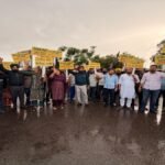 कुराली में हरियाणा के CM नायब सैनी का भारी विरोध, आप नेताओं ने दिखाए काले झंडे