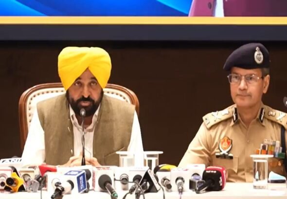 CM भगवंत मान बोले- पंजाब दूसरे प्रदेशों से सुरक्षित:बॉर्डर से आए 806 ड्रोन बरामद किए, टाटा स्टील जैसी कंपनी 3200 करोड़ रुपए करेगी निवेश