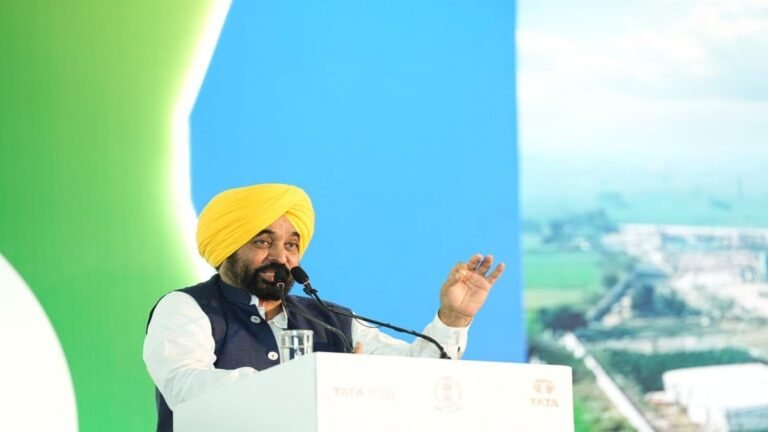 भारत का दूसरा सबसे बड़ा टाटा स्टील प्लांट पंजाब में कार्यशील, हजारों युवाओं को मिलेगा रोजगार- CM भगवंत सिंह मान