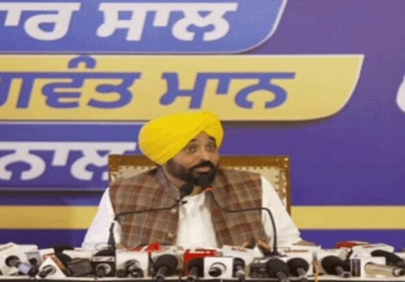 पंजाब CM भगवंत मान थोड़ी देर में करेंगे प्रेस कॉन्फ्रेंस:कृषि और सिंचाई मंत्री भी मौजूद रहेंगे, दो दिन में दूसरी प्रेसवार्ता