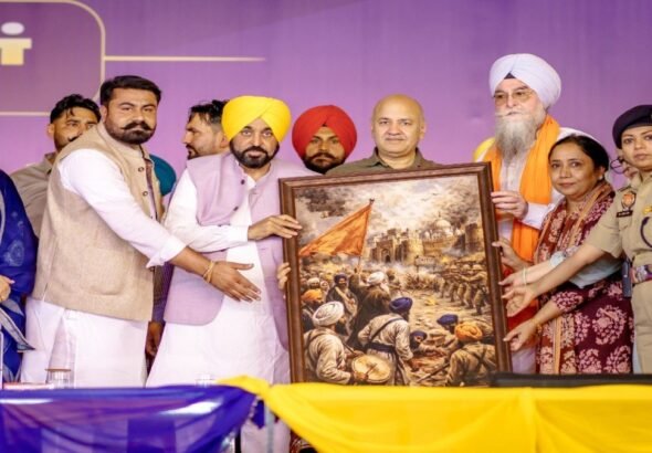 पंजाब में बेअदबी पर उम्रकैद का बनेगा कानून:जैतो की जनसभा में CM मान ने दिए संकेत, 31 करोड़ की विकास परियोजनाओं का किया शुभारंभ