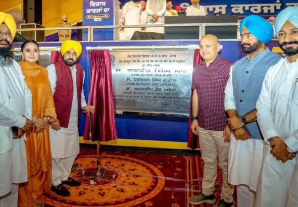 मोगा की रैली में CM मान का ऐलान:‘30 दिन तकसीम’ योजना शुरू; आढ़तियों की हड़ताल पर सख्त रुख; 2027 के लिए मांगा जनादेश